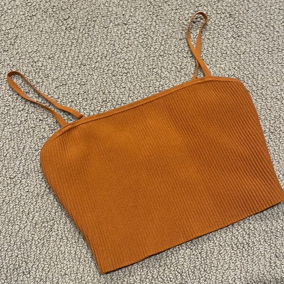 Babaton Tops - babaton sculpt knit cami s caramel